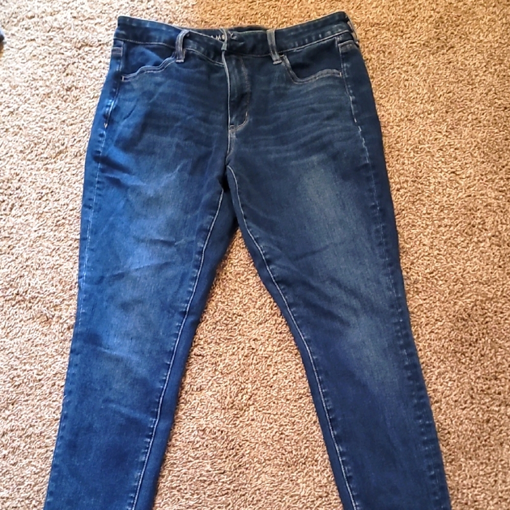 American Eagle Outfitters Blue Skinny Jeans